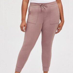 Torrid Ultra Soft Fleece Purple Classic Fit Jogger